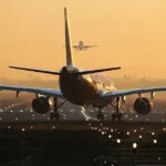 Airplane landing